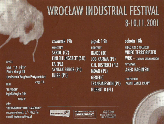 I Wrocław Industrial Festival